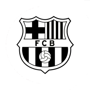 black-and-white-fc-barcelona-symbol-png-logo-23